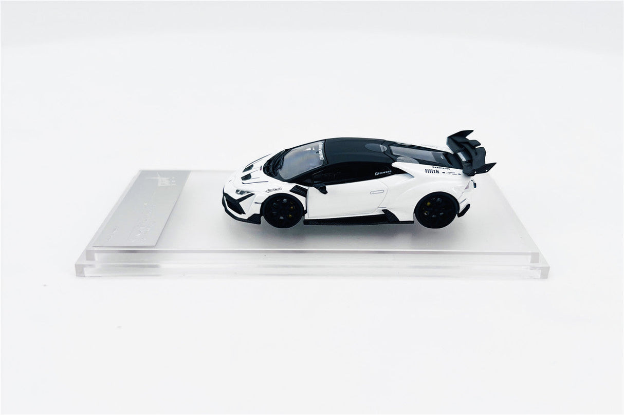 Limited Edition 1:64 Scale Diecast Lamborghini Huracan Wide Body Model | Darwinpro BKSSII Carbon Fiber Kit