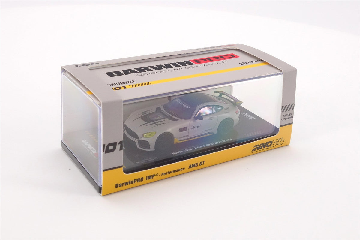 Limited Edition 1:64 Scale Diecast Mercedes Benz AMG GT Body Model | Darwinpro iMP Design Carbon Fiber Kit