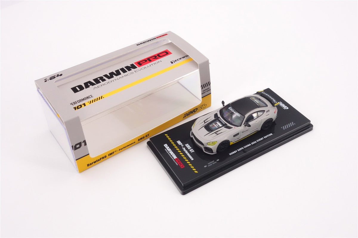 Limited Edition 1:64 Scale Diecast Mercedes Benz AMG GT Body Model | Darwinpro iMP Design Carbon Fiber Kit