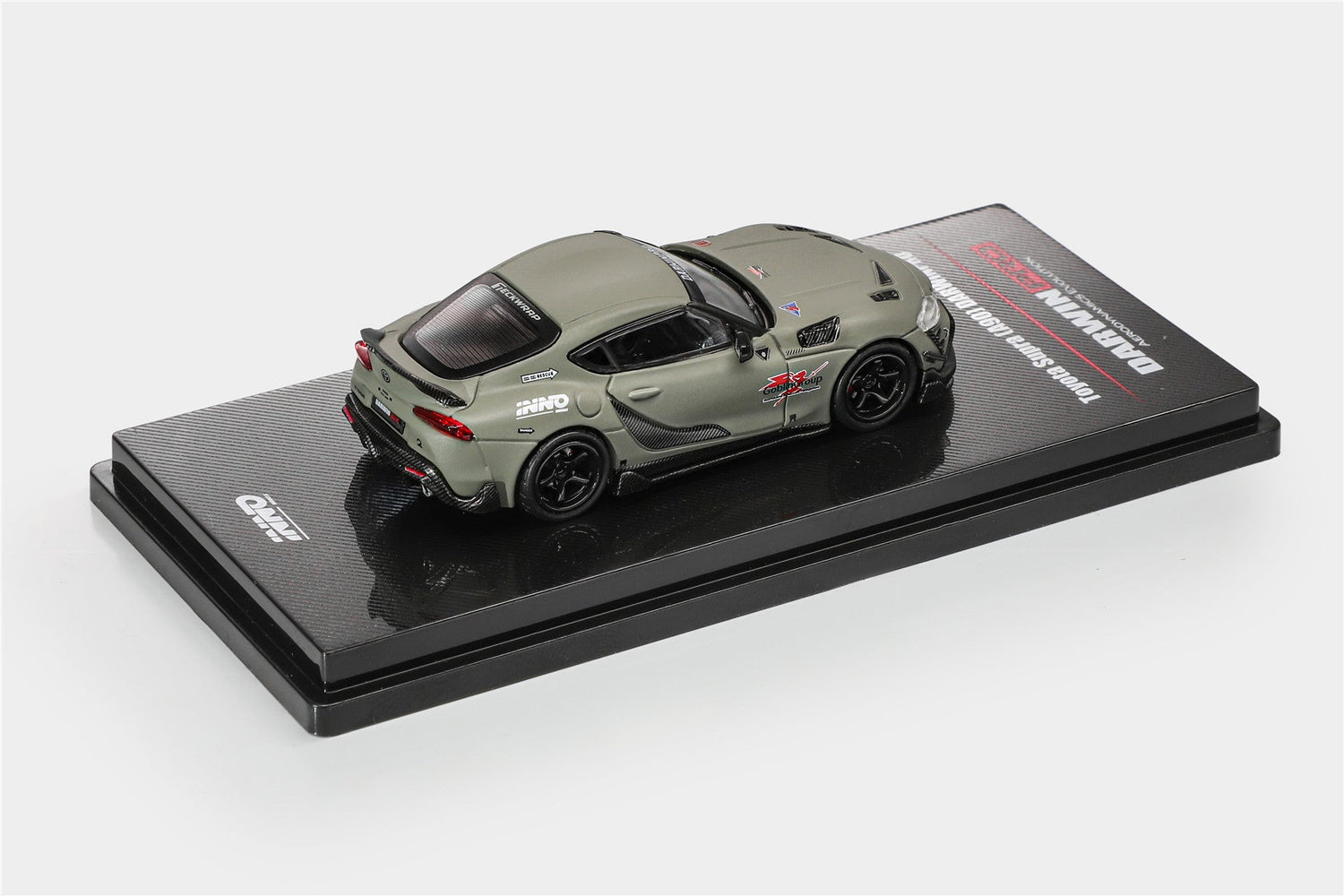 Limited Edition 1:64 Scale Diecast Toyota GR Supra A90 A91 Soft Body Model | Darwinpro BKSS Carbon Fiber Kit