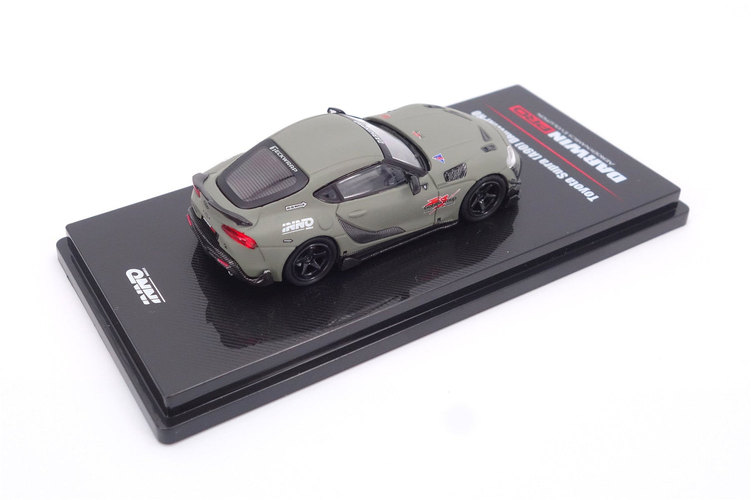 Limited Edition 1:64 Scale Diecast Toyota GR Supra A90 A91 Soft Body Model | Darwinpro BKSS Carbon Fiber Kit