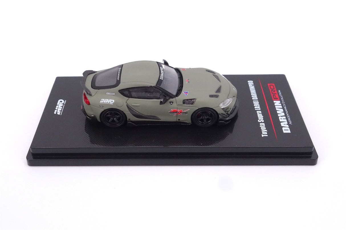 Limited Edition 1:64 Scale Diecast Toyota GR Supra A90 A91 Soft Body Model | Darwinpro BKSS Carbon Fiber Kit