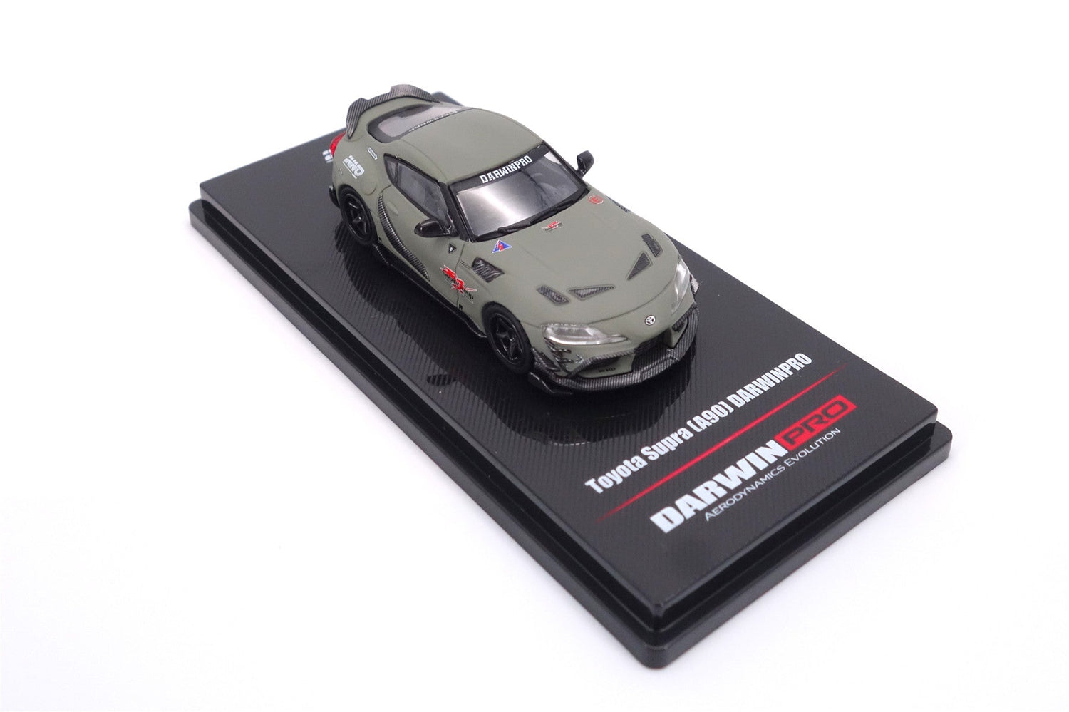 Limited Edition 1:64 Scale Diecast Toyota GR Supra A90 A91 Soft Body Model | Darwinpro BKSS Carbon Fiber Kit