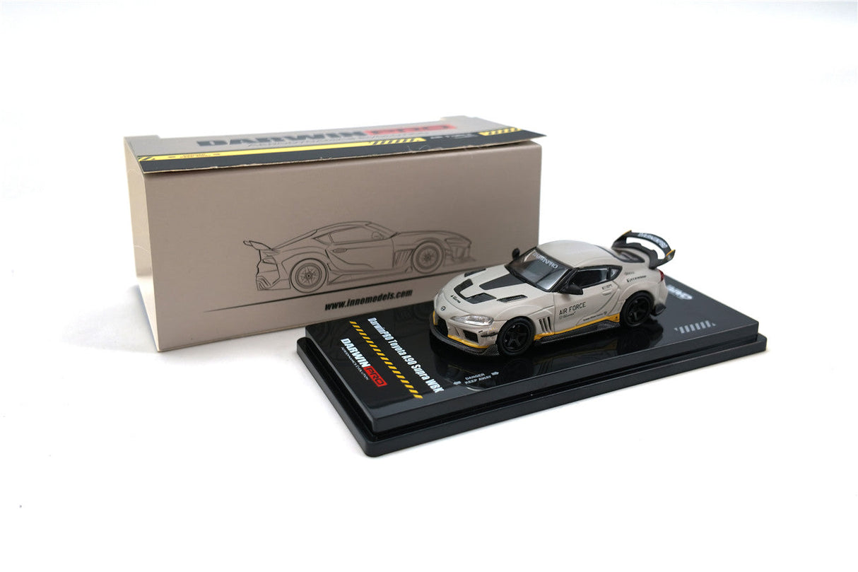 Limited Edition 1:64 Scale Diecast Toyota GR Supra A90 A91 Wide Body Model | Darwinpro BKSSII Carbon Fiber Kit