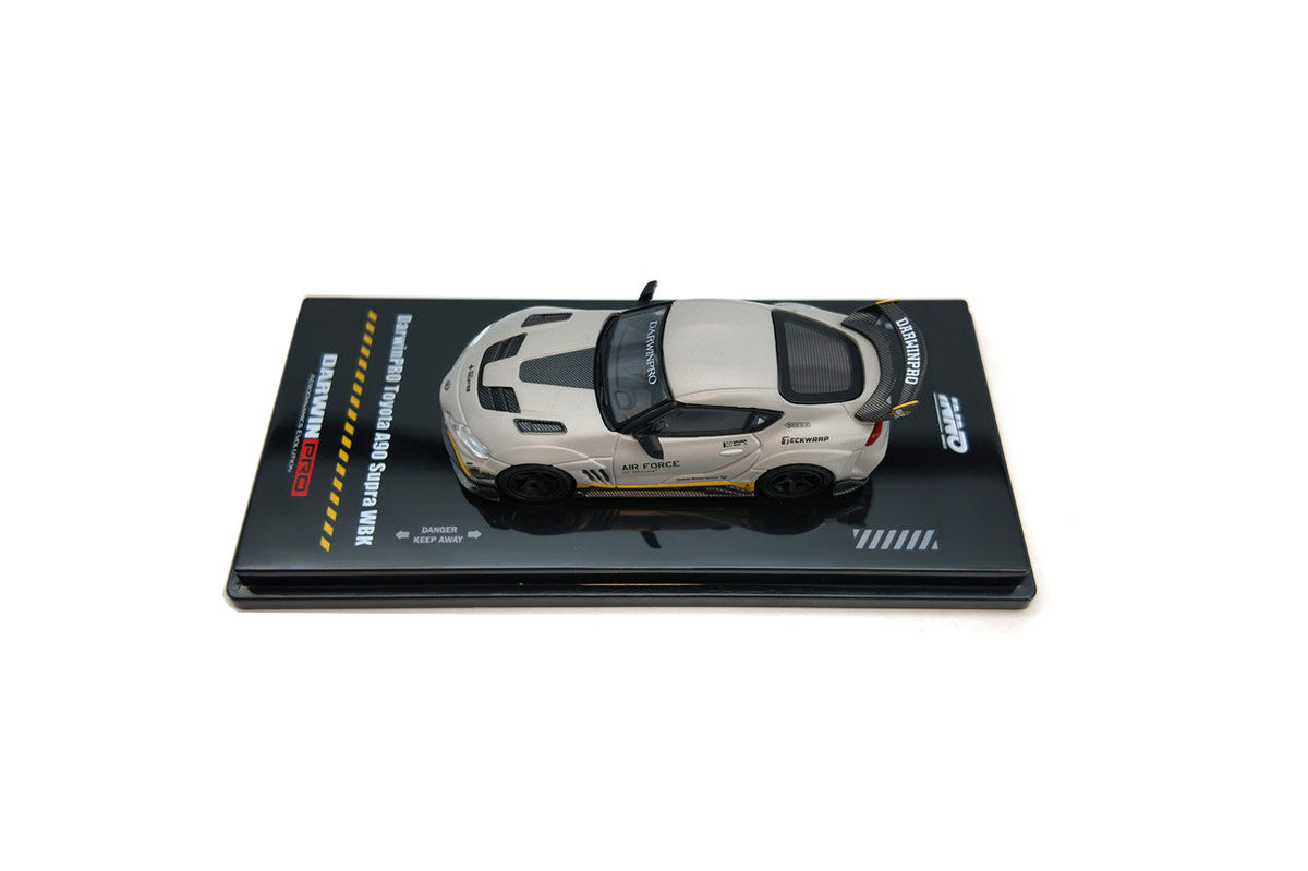 Limited Edition 1:64 Scale Diecast Toyota GR Supra A90 A91 Wide Body Model | Darwinpro BKSSII Carbon Fiber Kit