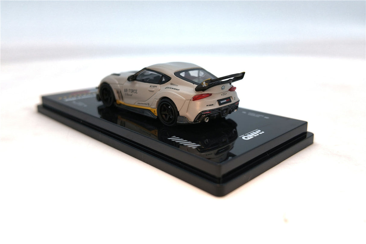 Limited Edition 1:64 Scale Diecast Toyota GR Supra A90 A91 Wide Body Model | Darwinpro BKSSII Carbon Fiber Kit