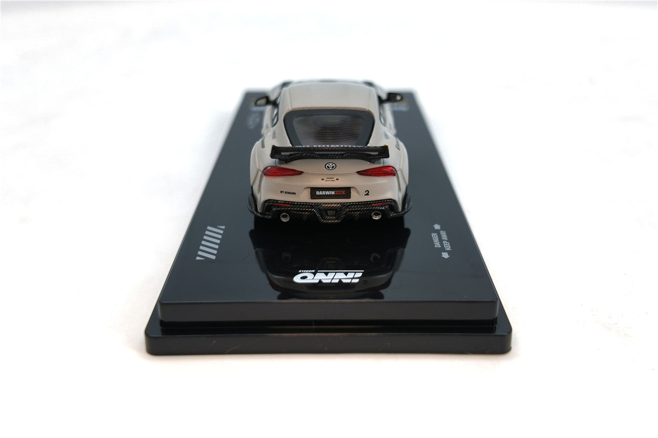 Limited Edition 1:64 Scale Diecast Toyota GR Supra A90 A91 Wide Body Model | Darwinpro BKSSII Carbon Fiber Kit