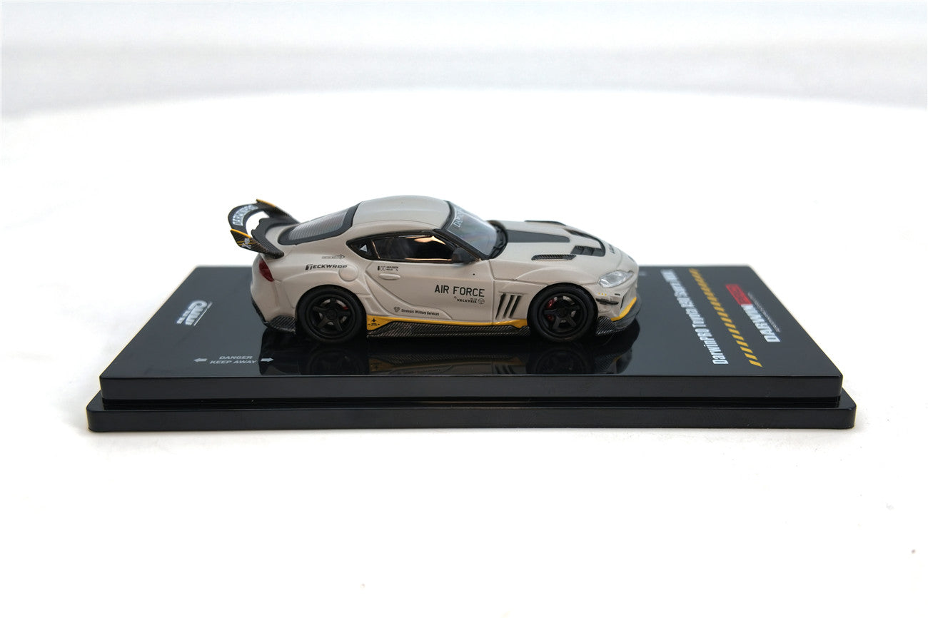 Limited Edition 1:64 Scale Diecast Toyota GR Supra A90 A91 Wide Body Model | Darwinpro BKSSII Carbon Fiber Kit