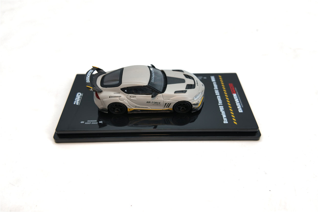 Limited Edition 1:64 Scale Diecast Toyota GR Supra A90 A91 Wide Body Model | Darwinpro BKSSII Carbon Fiber Kit