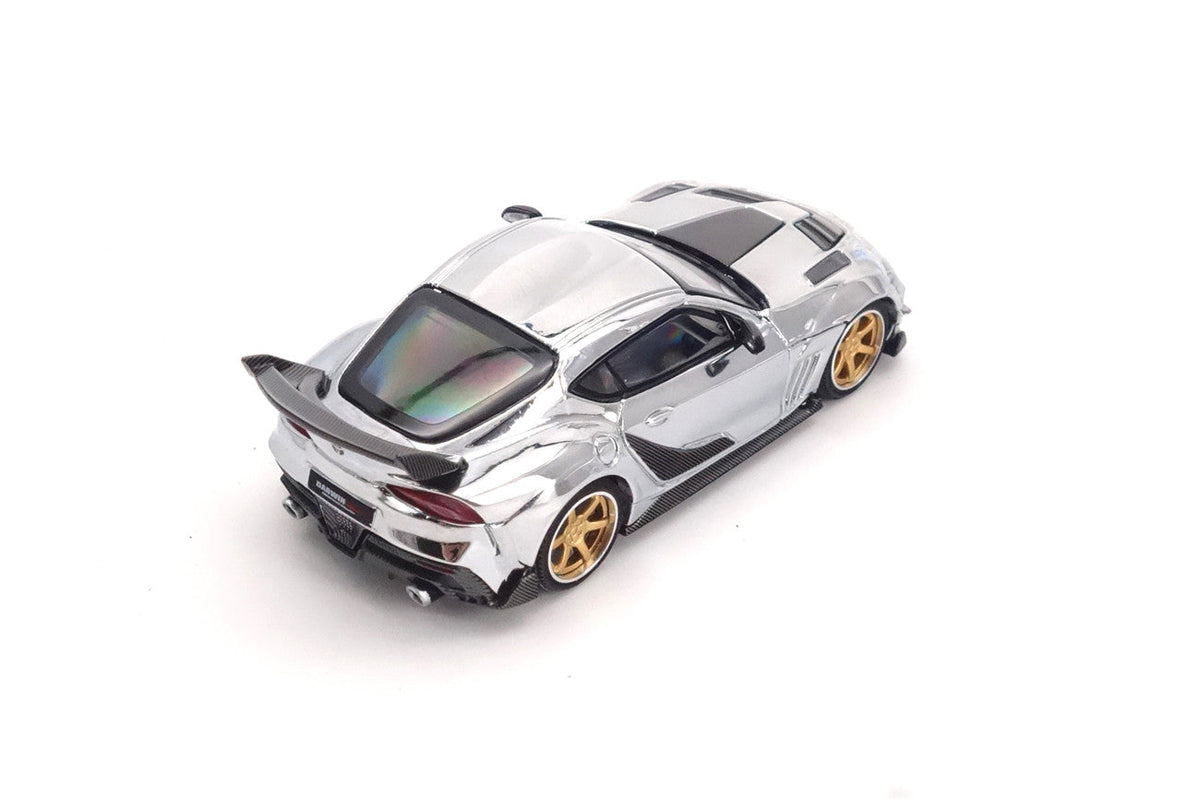 Limited Edition 1:64 Scale Diecast Toyota GR Supra A90 A91 Wide Body Model | Darwinpro And XCARTOYS BKSSII Carbon Fiber Kit