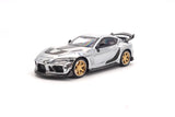 Limited Edition 1:64 Scale Diecast Toyota GR Supra A90 A91 Wide Body Model | Darwinpro And XCARTOYS BKSSII Carbon Fiber Kit