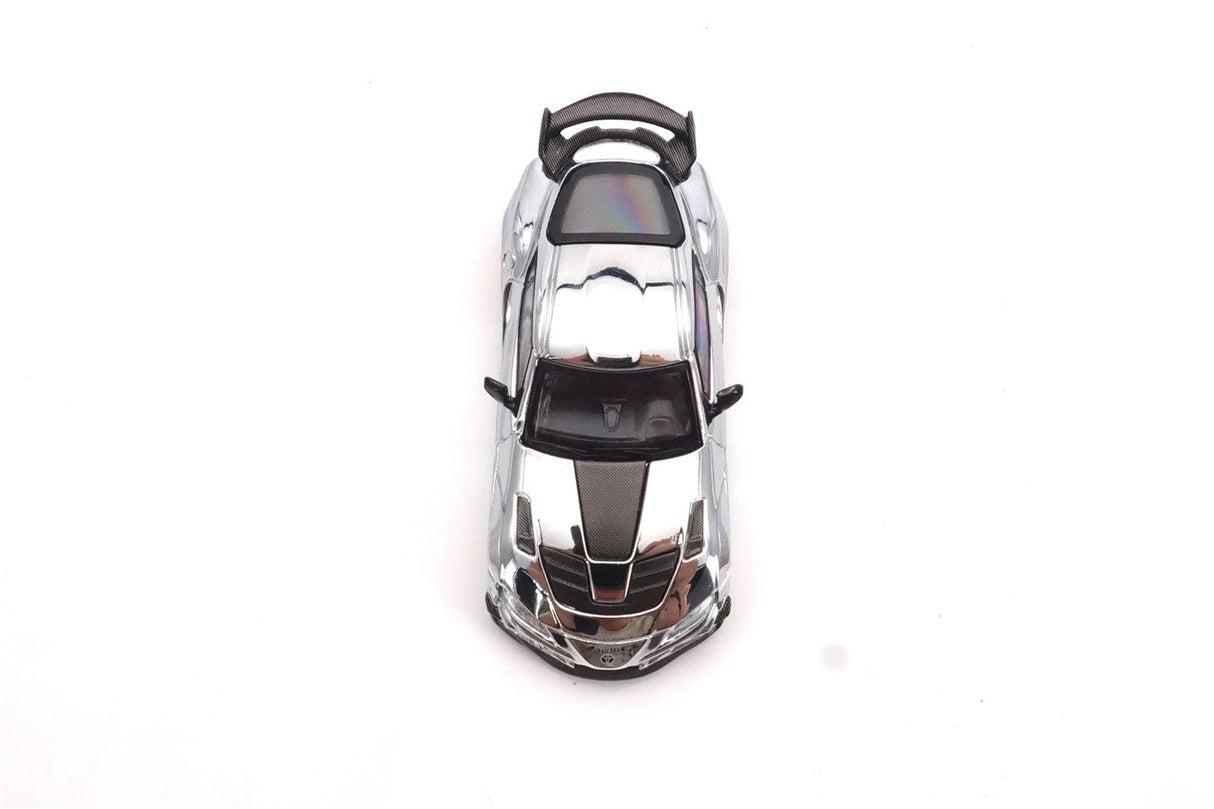 Limited Edition 1:64 Scale Diecast Toyota GR Supra A90 A91 Wide Body Model | Darwinpro And XCARTOYS BKSSII Carbon Fiber Kit