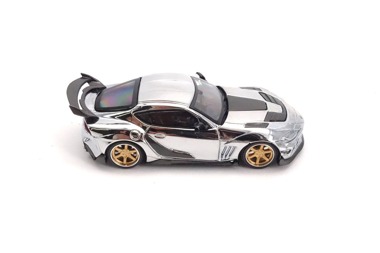 Limited Edition 1:64 Scale Diecast Toyota GR Supra A90 A91 Wide Body Model | Darwinpro And XCARTOYS BKSSII Carbon Fiber Kit