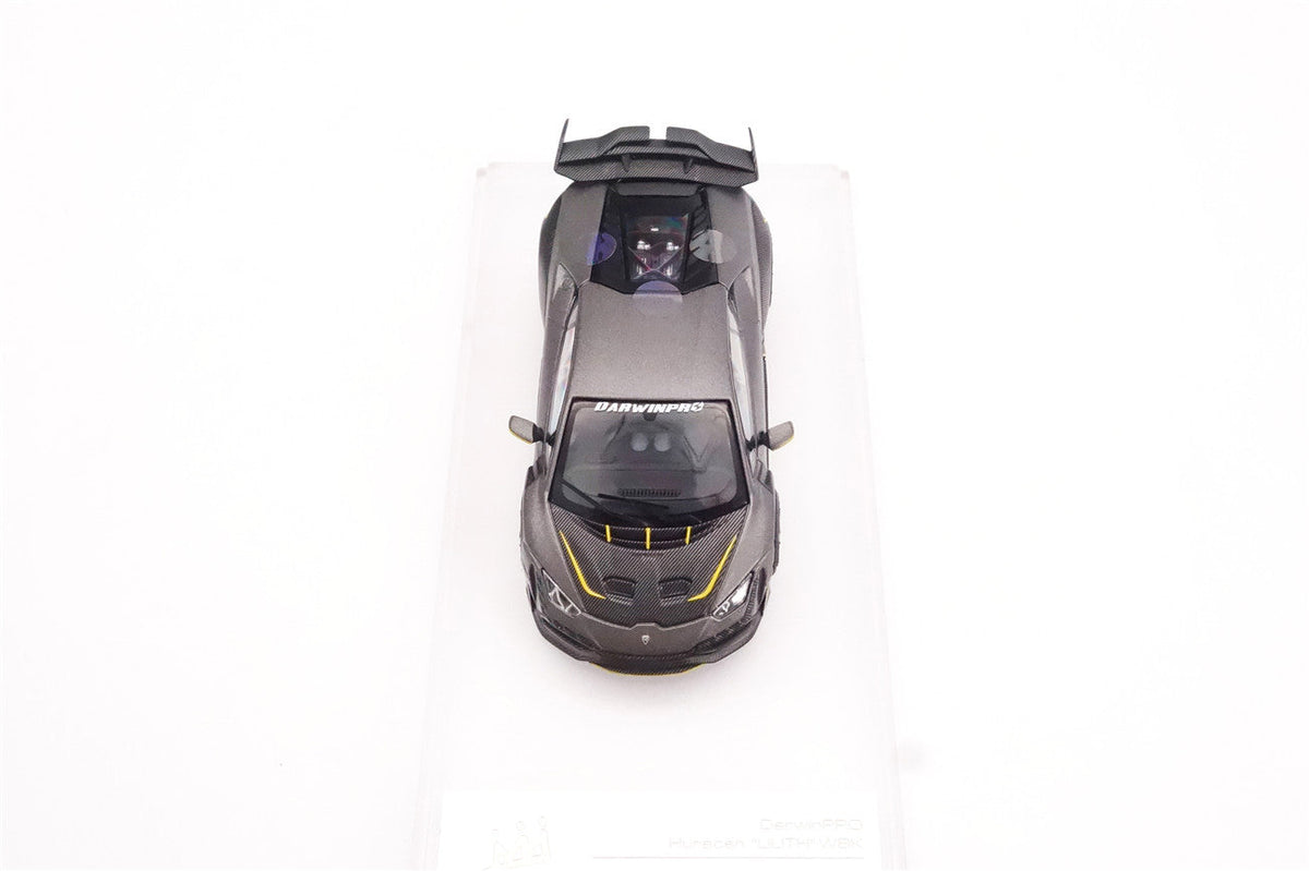 Limited Edition 1:64 Scale Diecast Lamborghini Huracan Wide Body Model | Darwinpro BKSSII Carbon Fiber Kit