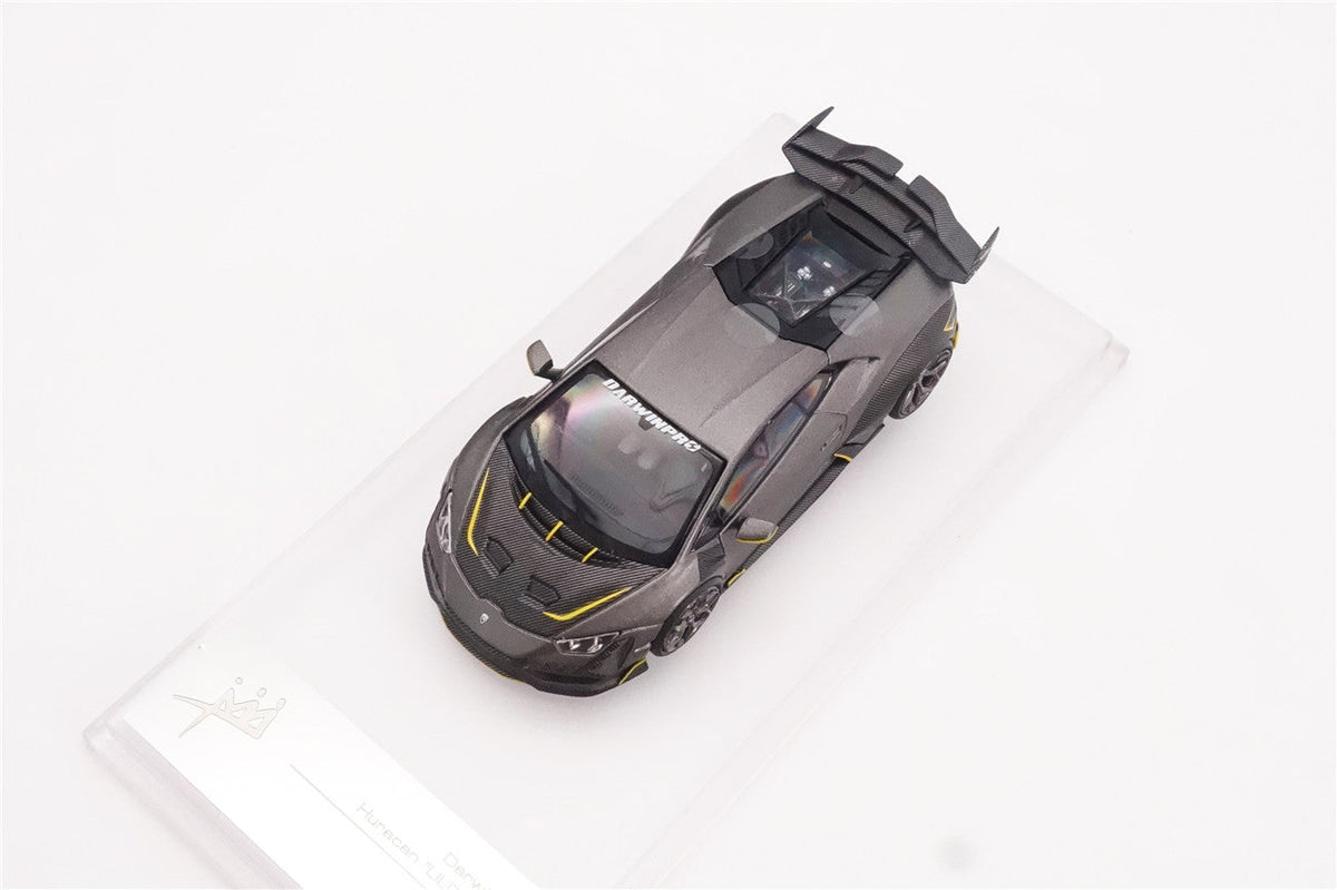 Limited Edition 1:64 Scale Diecast Lamborghini Huracan Wide Body Model | Darwinpro BKSSII Carbon Fiber Kit