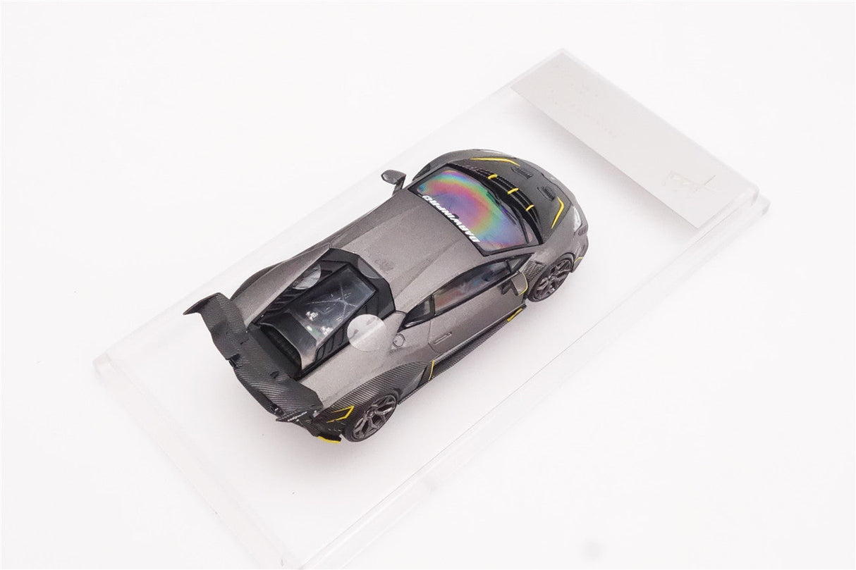 Limited Edition 1:64 Scale Diecast Lamborghini Huracan Wide Body Model | Darwinpro BKSSII Carbon Fiber Kit