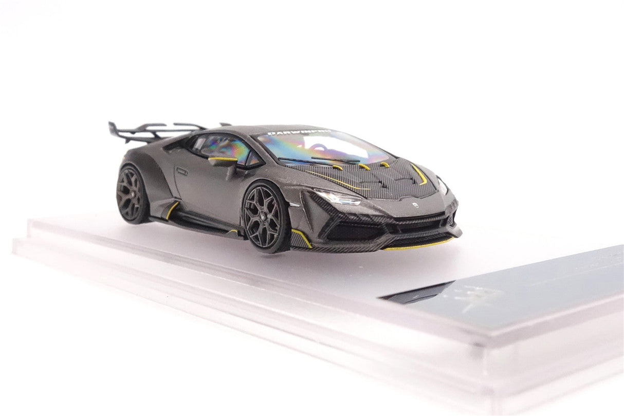 Limited Edition 1:64 Scale Diecast Lamborghini Huracan Wide Body Model | Darwinpro BKSSII Carbon Fiber Kit