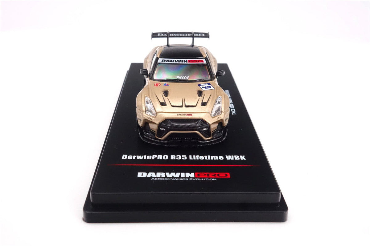 Limited Edition 1:64 Scale Diecast Nissan GTR R35 Wide Body Model | Darwinpro Lifetime Carbon Fiber Kit