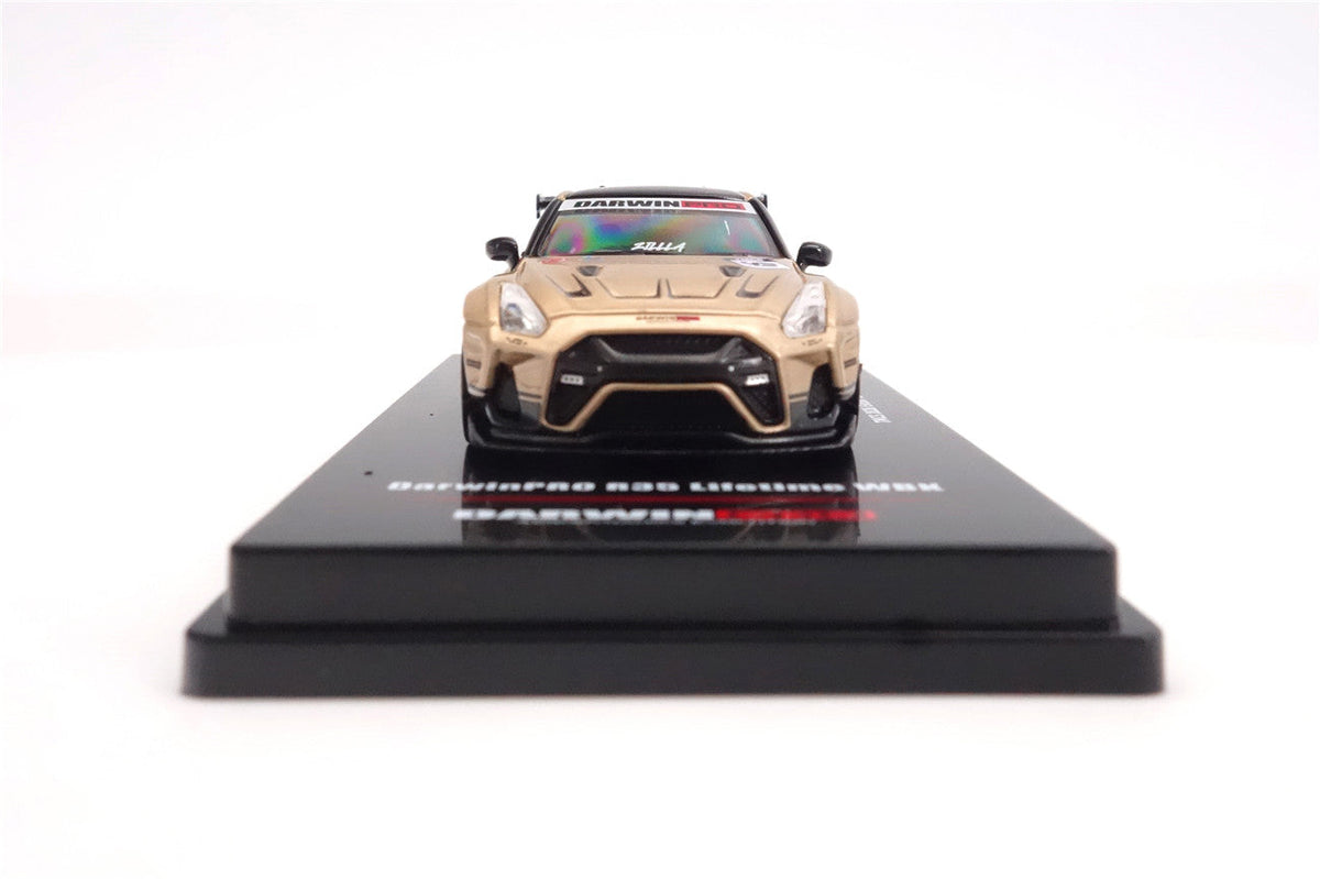 Limited Edition 1:64 Scale Diecast Nissan GTR R35 Wide Body Model | Darwinpro Lifetime Carbon Fiber Kit