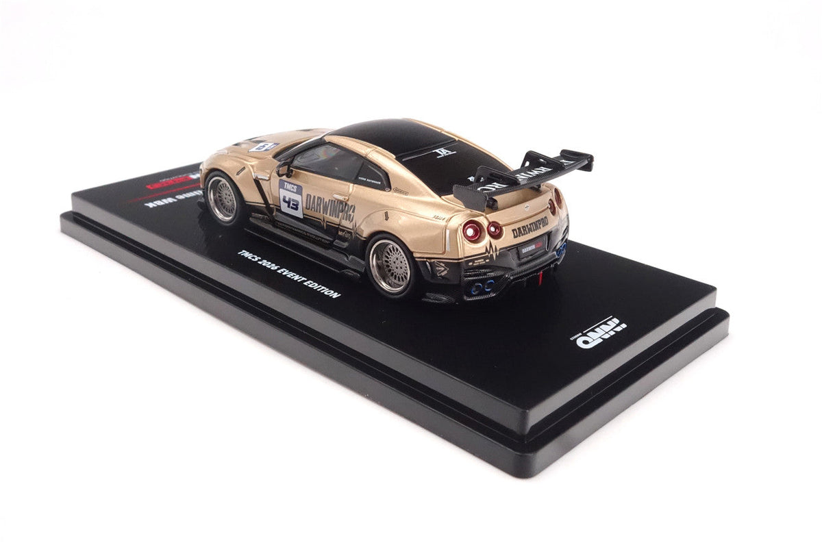 Limited Edition 1:64 Scale Diecast Nissan GTR R35 Wide Body Model | Darwinpro Lifetime Carbon Fiber Kit