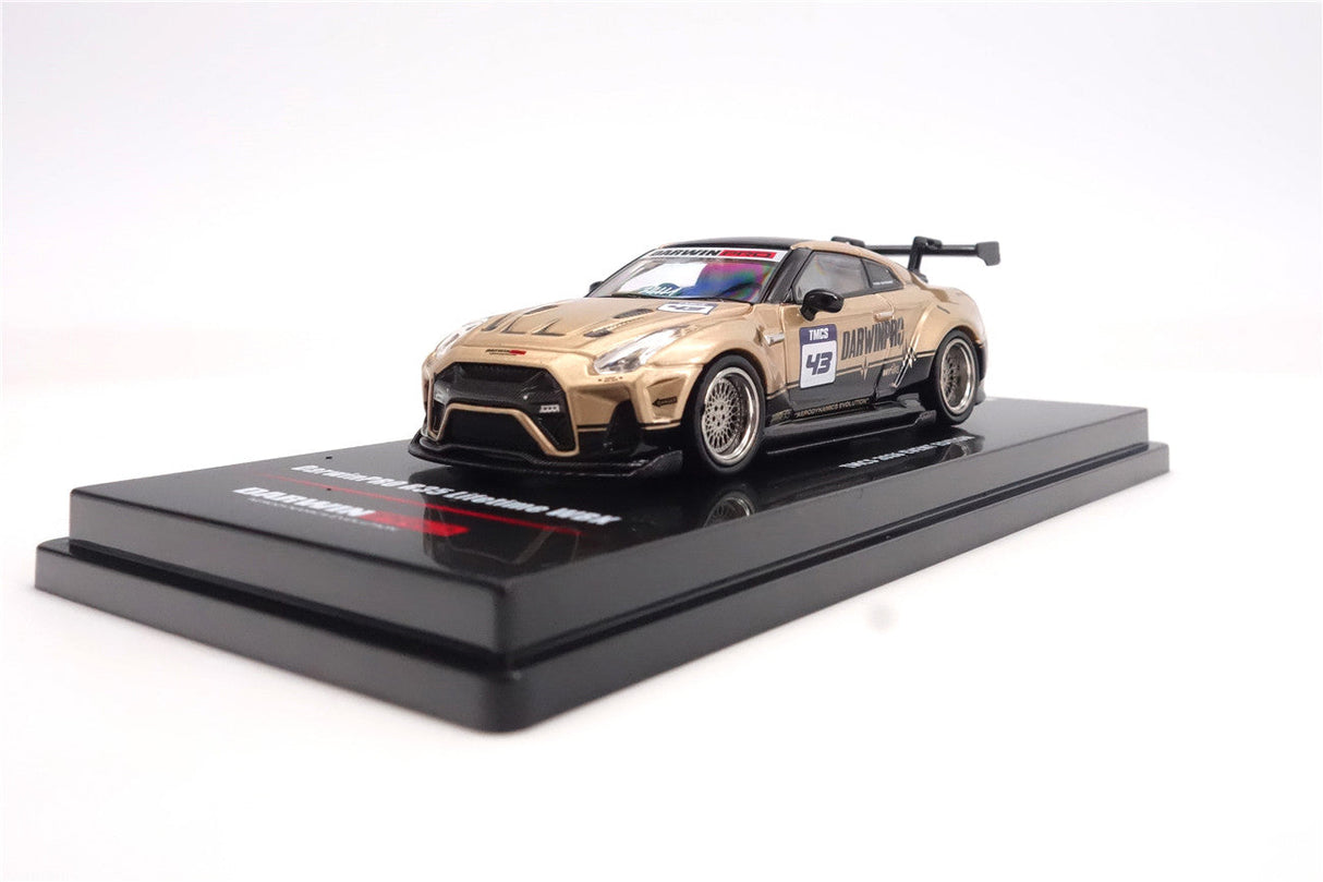 Limited Edition 1:64 Scale Diecast Nissan GTR R35 Wide Body Model | Darwinpro Lifetime Carbon Fiber Kit
