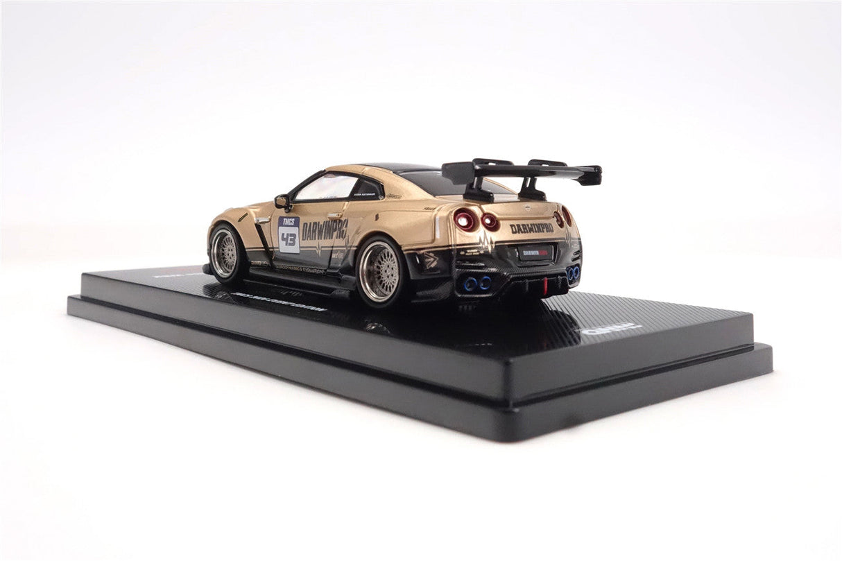 Limited Edition 1:64 Scale Diecast Nissan GTR R35 Wide Body Model | Darwinpro Lifetime Carbon Fiber Kit