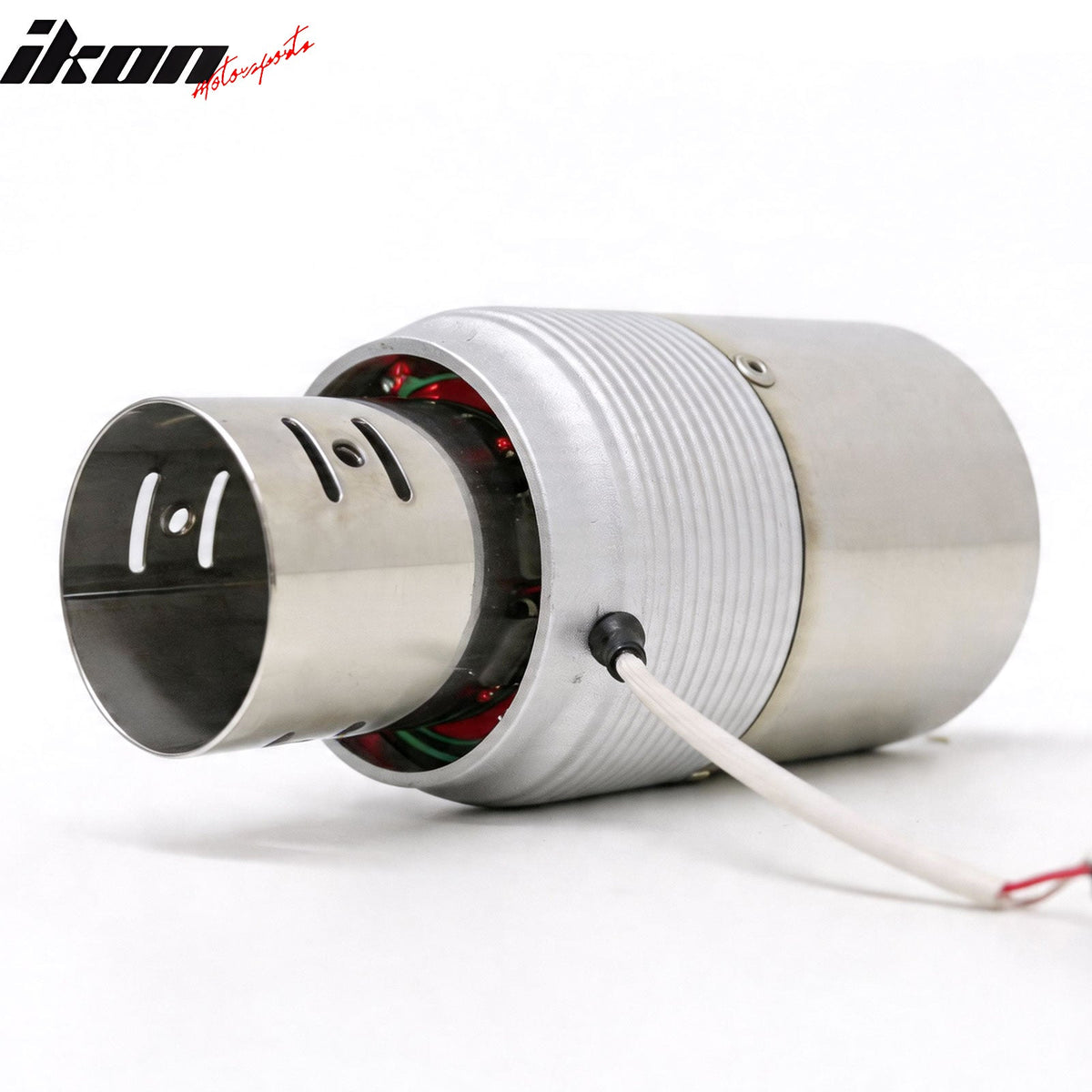 Universal Auto Car Rear Exhaust Pipe Tail Muffler Tip Round Single Outlet Chrome