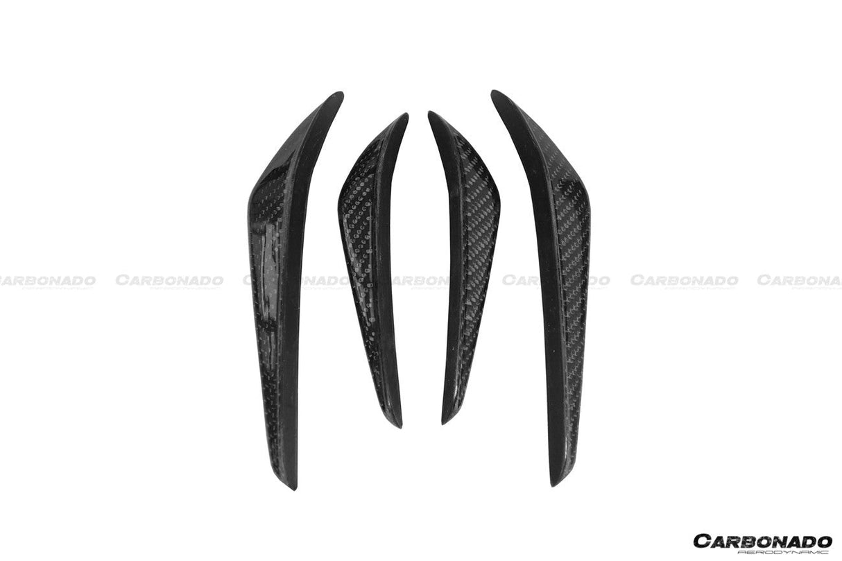 2021-UP BMW M3 G80 M4 G82  G83 MP Style Carbon Fiber Front Canards