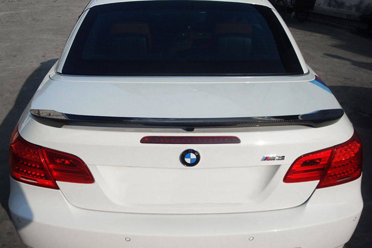2008-2012 BMW 3 Series M3 E93 MP Style Carbon Fiber Trunk Spoiler