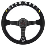 Deadboyz 350mm Steering Wheel + Short Hub Adapter Kit For Mazda Miata RX-7 RX-8 MX-3 MX-6