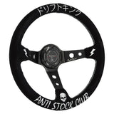 350mm Steering Wheel + Short Hub Adapter Kit For Mazda Miata RX-7 RX-8 MX-3 MX-6