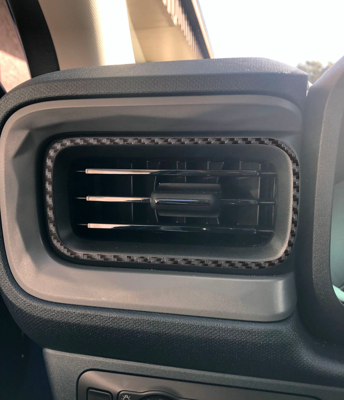 A/C Vent Accent Overlays Fits 2022-2024 Ford Maverick