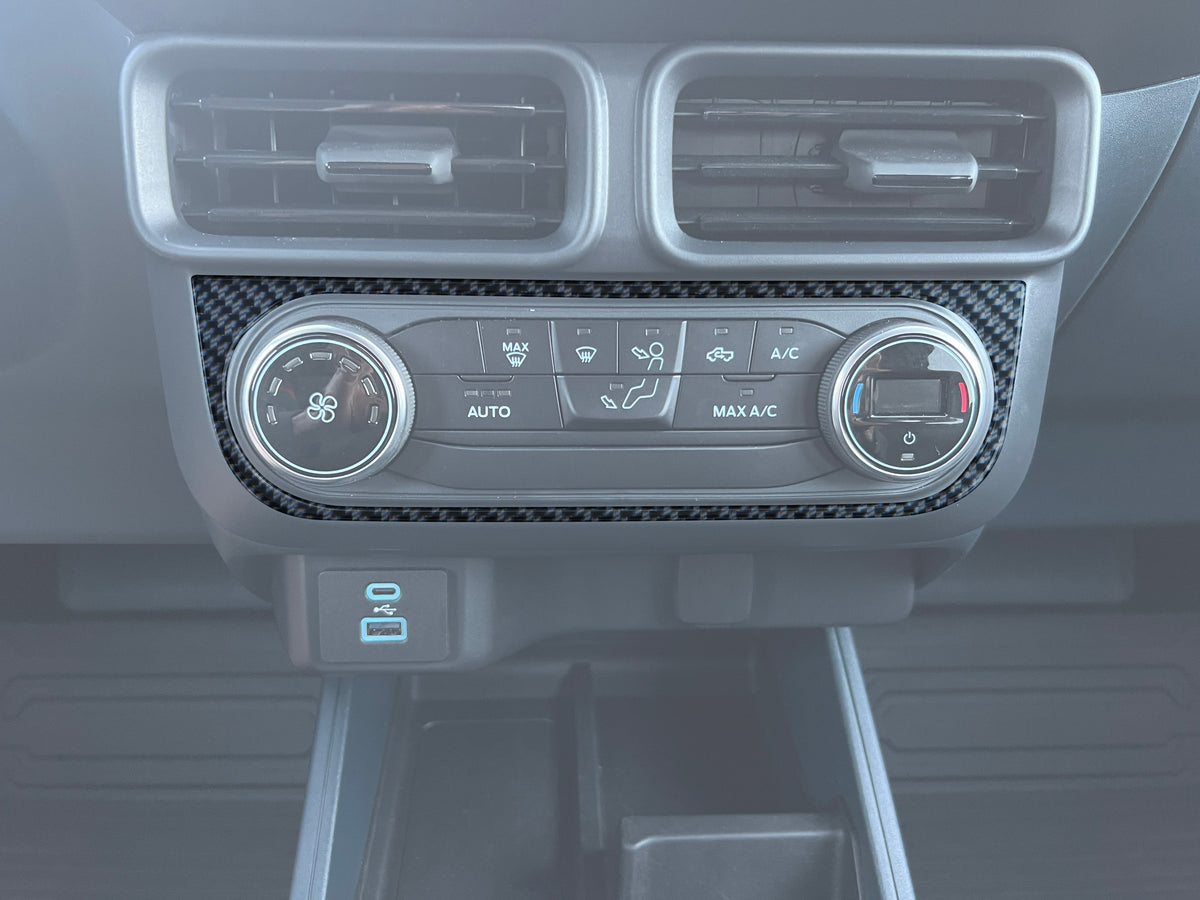 Climate Control Accent Overlay Fits 2022-2024 Ford Maverick