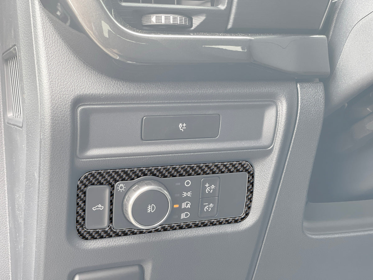 Headlight Switch Accent Trim Fits 2021-2027 Ford F-150