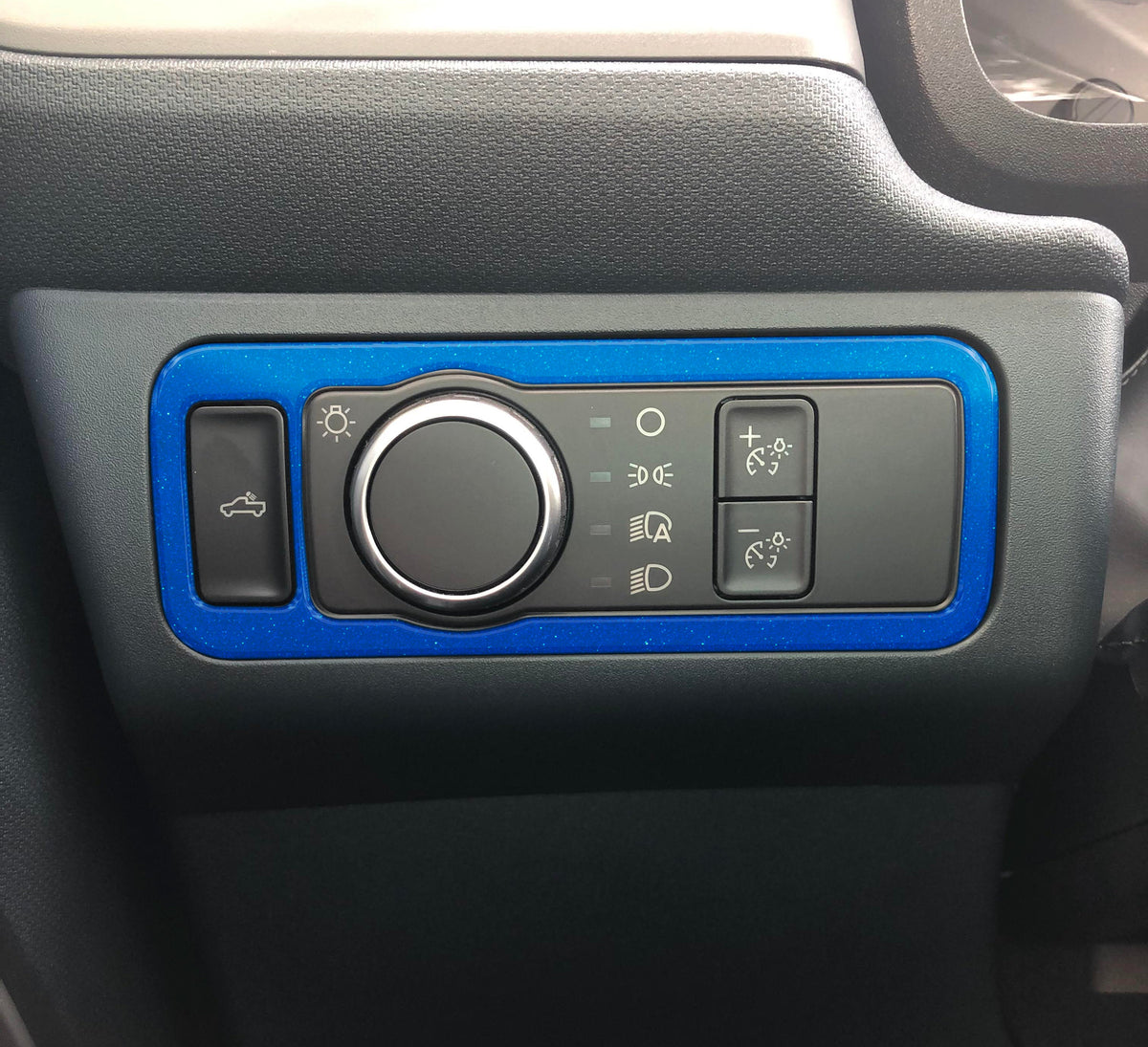 Headlight Switch Accent Overlay Fits 2022-2027 Ford Maverick