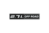 Engine Badge Fits 2021-2027 Ford Bronco