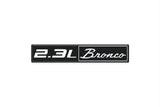 Engine Badge Fits 2021-2027 Ford Bronco