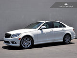 AutoTecknic Stealth Black Front Grille - Mercedes Benz W204 C-Class Sedan (2008-2013)
