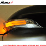 2014-2016 Toyota Corolla Side Mirror Outer Shell Replacement & CCFL