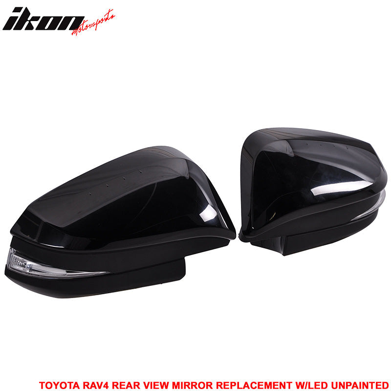 2013-2015 Toyota Rav4 Side Mirror Outer Shell CCFL LED Turn Signal