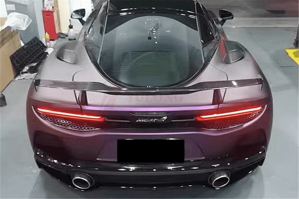 2020-2023 McLaren GT Only MS Style DRY Carbon Fiber Trunk Wing