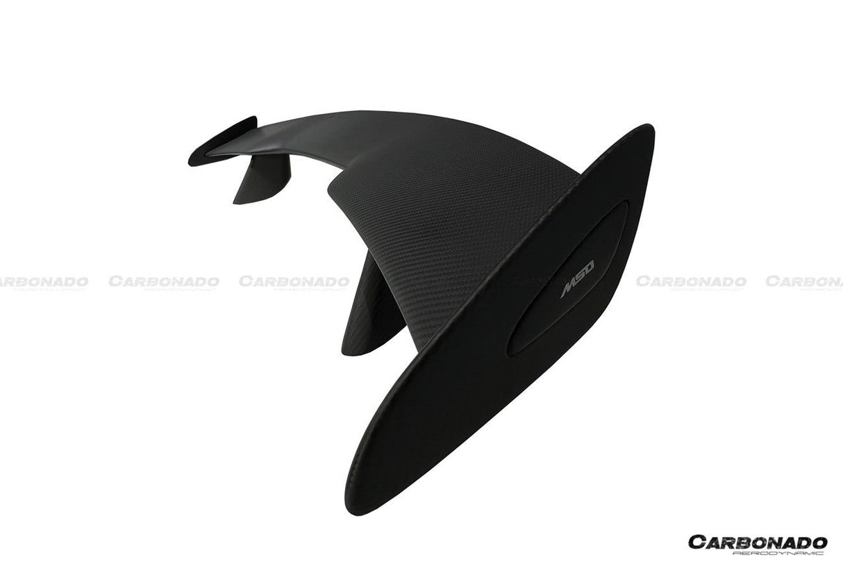 2020-2023 McLaren GT Only MS Style DRY Carbon Fiber Trunk Wing