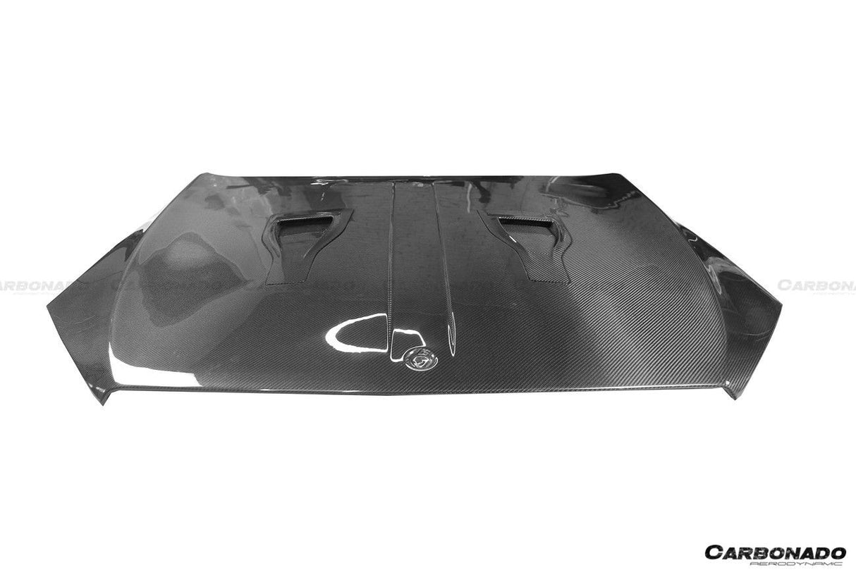 2017-2020 Mercedes Benz S63 W222 Sedan MSY Style Carbon Fiber Hood