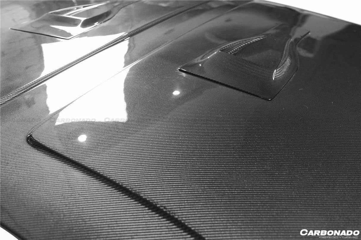2017-2020 Mercedes Benz S63 W222 Sedan MSY Style Carbon Fiber Hood