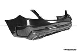 2017-2020 Mercedes Benz S63 AMG W222.2 Sedan MSY Style Rear Bumper with Tips