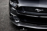 2015-2017 FORD MUSTANG CARBON FIBER TYPE-AC FRONT CHIN SPLITTER