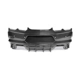 2019-2025 Camaro RS/SS/ZL1 Gloss Double Sided Carbon Fiber Rear Bumper w/Rear Diffuser Quad Tips 1pc