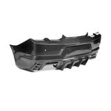 2019-2025 Camaro RS/SS/ZL1 Gloss Double Sided Carbon Fiber Rear Bumper w/Rear Diffuser Quad Tips 1pc