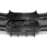 2019-2025 Camaro RS/SS/ZL1 Gloss Double Sided Carbon Fiber Rear Bumper w/Rear Diffuser Quad Tips 1pc