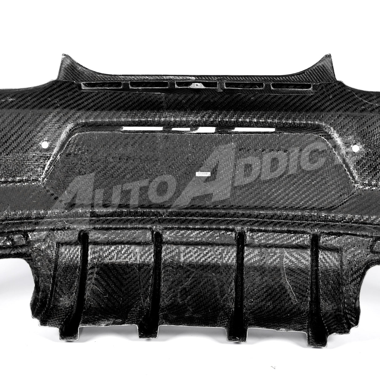 2019-2025 Camaro RS/SS/ZL1 Gloss Double Sided Carbon Fiber Rear Bumper w/Rear Diffuser Quad Tips 1pc